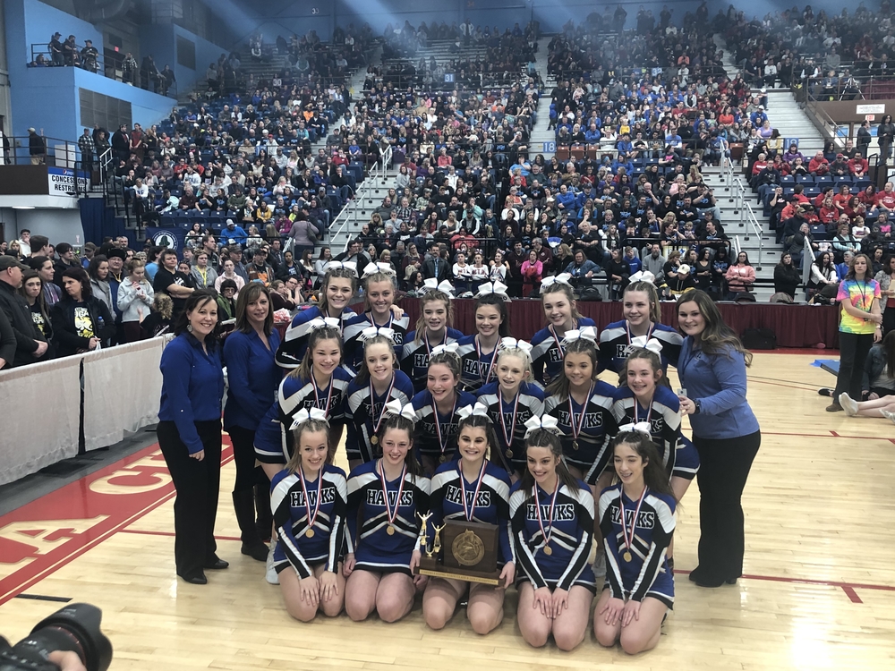 Cheering State Champs!!