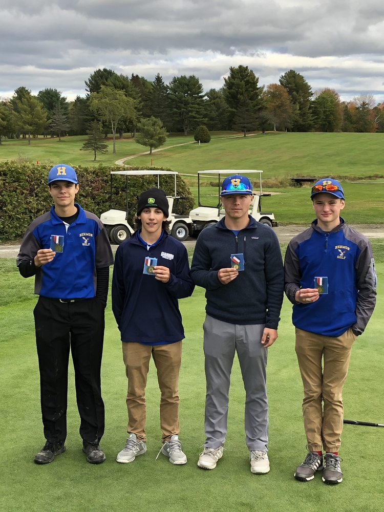 Four Hermon Golfers qualify for the state individual championship.  