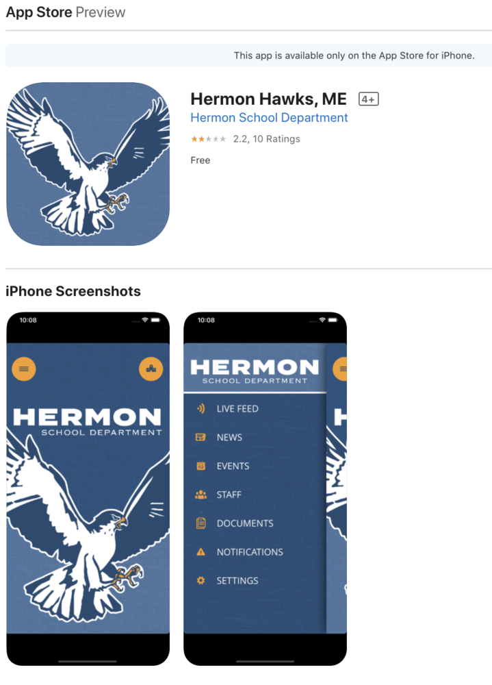 Hermon Hawk App