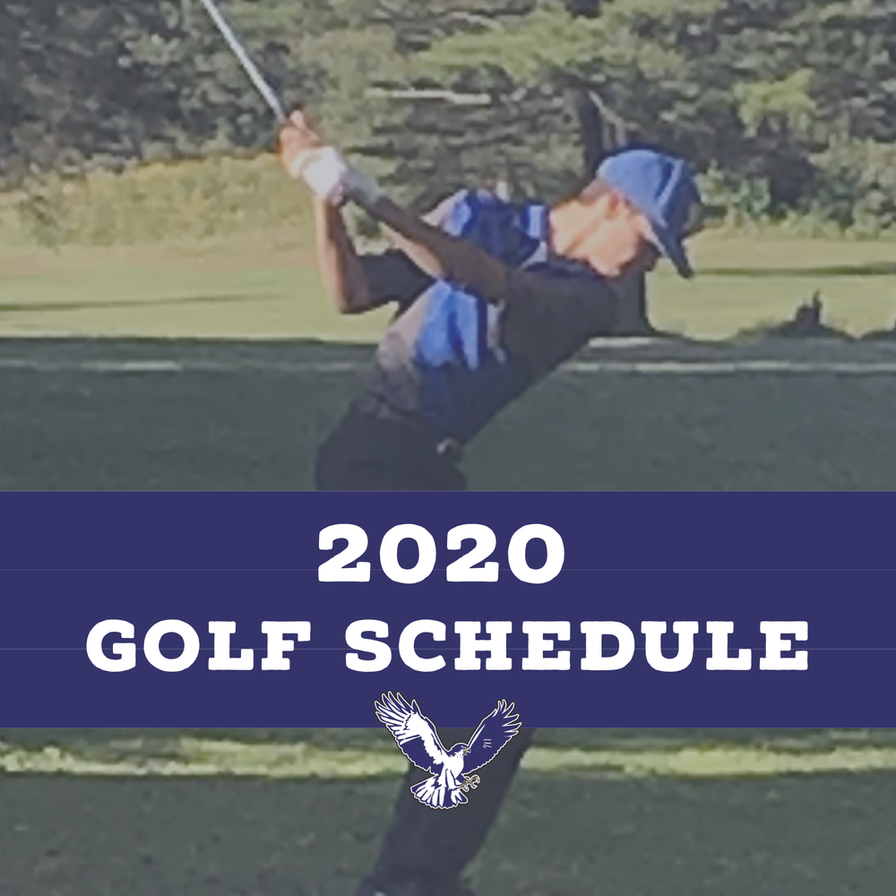 2020 Golf Schedule