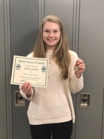 Sydney Gallop named to the Maine Soccer Coaches Association All State Team.