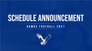 Football controlled scrimmage schedule change..