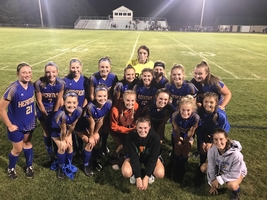 HAWKS WIN!! GIrls Soccer with a 6-2 win over John Bapst. Record now 3-0.