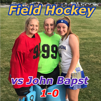 HAWKS WIN!! Field Hockey opens with a win over John Bapst.