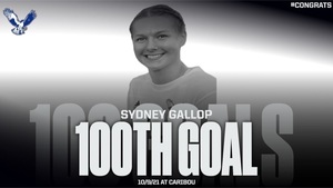 Sydney Gallop achieves career milestone. 