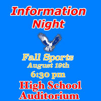 Fall Sports Informational Meetings
