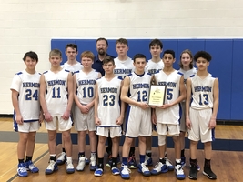 Freshmen Basketball wins PVC Championship