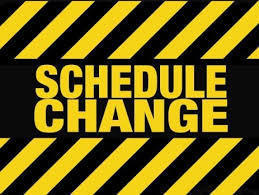 Make up information and schedule change for Basketball games vs Ellsworth