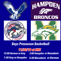 Boys preseason basketball this weekend.