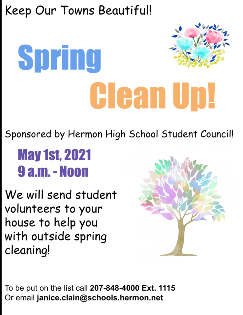 Spring Clean up 