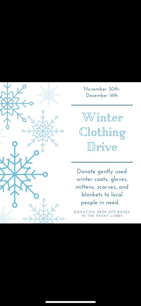 winter clothing drive  