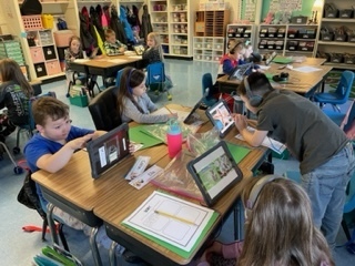 Students are reading and writing about the world!