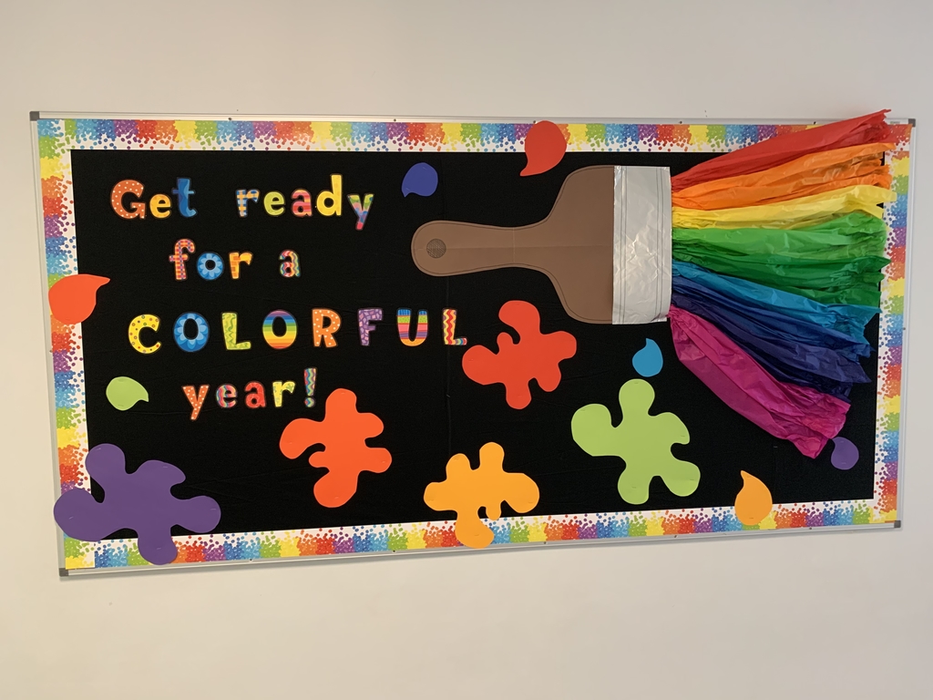 Painting a rainbow of learning!